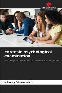 Produktbild: Forensic psychological examination
