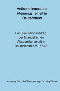 Produktbild: Antisemitismus und Meinungsfreiheit in Deutschland