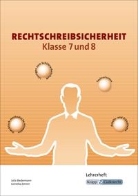 Produktbild: Rechtschreibsicherheit Klasse 7 und 8 &ndash; Lehrerheft