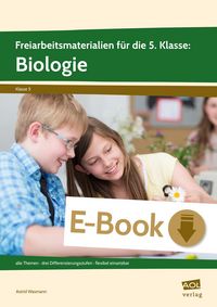 Produktbild: Freiarbeitsmaterialien f. d. 5. Klasse: Biologie