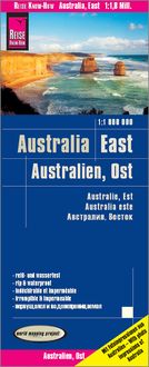 Bild vom Artikel Reise Know-How Landkarte Australien, Ost / Australia, East (1:1.800.000) vom Autor Reise Know-How Verlag Peter Rump