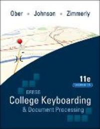 Produktbild: GREGG COLLEGE KEYBOARDING & DOCUMENT PROCESSING (GDP11) MICROSOFT WORD 2016 MANUAL KIT 2