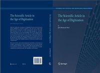 Bild vom Artikel The Scientific Article in the Age of Digitization vom Autor John Mackenzie Owen