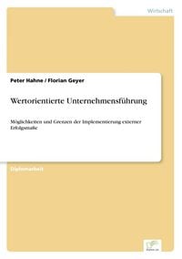 Produktbild: Wertorientierte Unternehmensf&uuml;hrung