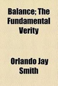 Produktbild: Balance; The Fundamental Verity