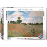 Produktbild: Mohnfeld von Claude Monet 1000 Teile