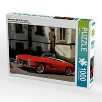 Produktbild: CALVENDO Puzzle Mercedes 300 SL Roadster | 1000 Teile Lege-Gr&ouml;&szlig;e 64x48cm Foto-Puzzle f&uuml;r gl&uuml;ckliche Stunden