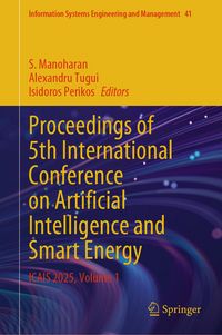 Produktbild: Proceedings of 5th International Conference on Artificial Intelligence and Smart Energy