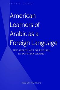Produktbild: American Learners of Arabic as a Foreign Language