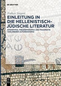 Produktbild: Einleitung in die hellenistisch-j&uuml;dische Literatur