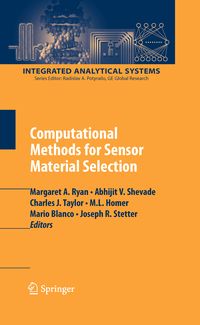 Produktbild: Computational Methods for Sensor Material Selection