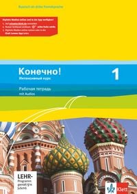 Produktbild: Konetschno! Band 1. Russisch als 3. Fremdsprache. Intensivnyj Kurs. Arbeitsheft
