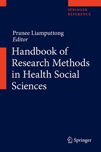 Produktbild: Handbook of Research Methods in Health Social Sciences
