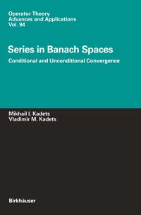 Produktbild: Series in Banach Spaces