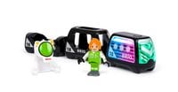 Produktbild: BRIO World &ndash; 36163 Weltraum‑Zug mit Beleuchtung | Weltraum‑Themen‑Spielzeugzug f&uuml;r Kinder ab 3 Jahren