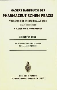 Produktbild: Arzneiformen und Hilfsstoffe