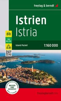 Produktbild: Freytag & berndt Stra&szlig;enkarte Istrien 1:160.000