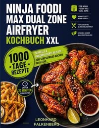 Produktbild: Ninja Foodi MAX Dual Zone Airfryer Kochbuch XXL