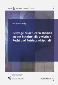 Produktbild: Beitr&auml;ge zu aktuellen Themen an der Schnittstelle zwischen Recht und Betriebswirtschaft