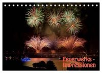 Produktbild: Feuerwerks - Impressionen (Tischkalender 2027 DIN A5 quer), CALVENDO Monatskalender