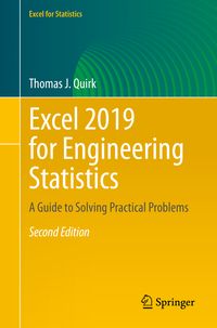 Produktbild: Excel 2019 for Engineering Statistics