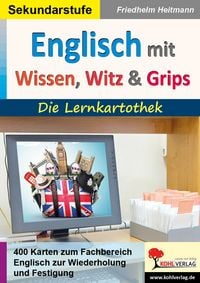Produktbild: Englisch mit Wissen, Witz und Grips