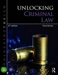 Produktbild: Storey, T: Unlocking Criminal Law