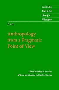 Produktbild: Kant: Anthropology from a Pragmatic Point of View