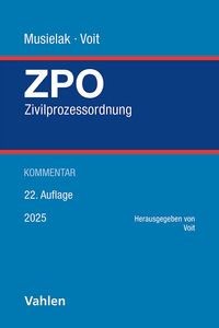 Produktbild: Zivilprozessordnung. ZPO