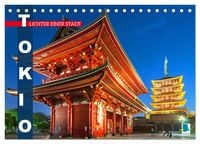 Produktbild: Tokio: Lichter einer Stadt (Tischkalender 2026 DIN A5 quer), CALVENDO Monatskalender