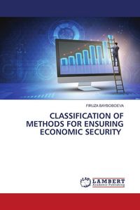Produktbild: Classification Of Methods For Ensuring Economic Security