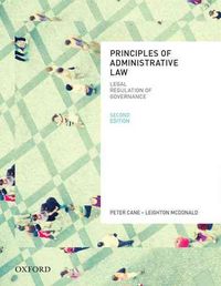 Produktbild: Cane, P: Principles of Administrative Law, Second Edition