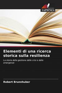 Produktbild: Elementi di una ricerca storica sulla resilienza