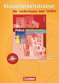Produktbild: Fokus Mathematik 6 Klassenarb.trainer/GY Ausg. N