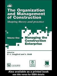 Produktbild: The Organization and Management of Construction