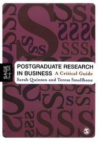 Produktbild: Postgraduate Research in Business