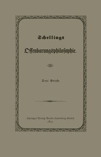 Produktbild: Schellings Offenbarungsphilosophie