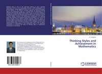 Produktbild: Thinking Styles and Achievement in Mathematics
