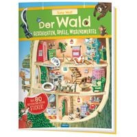 Produktbild: Tr&ouml;tsch Der Wald Geschichten Spiele Wissenswertes Stickerbuch