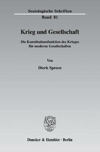 Produktbild: Krieg und Gesellschaft.