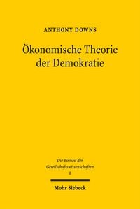 Produktbild: &Ouml;konomische Theorie der Demokratie