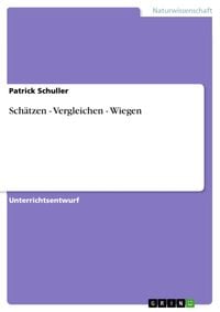 Produktbild: Sch&auml;tzen - Vergleichen - Wiegen