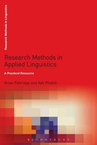 Produktbild: Research Methods in Applied Linguistics