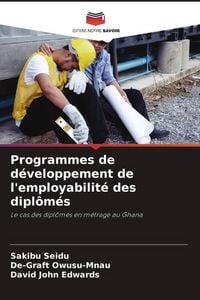 Produktbild: Programmes de d&eacute;veloppement de l'employabilit&eacute; des dipl&ocirc;m&eacute;s