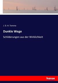 Produktbild: Dunkle Wege