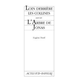 Produktbild: Loin derriere les collines suivi de