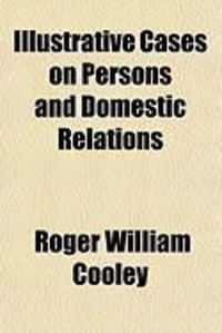Produktbild: Illustrative Cases on Persons and Domestic Relations