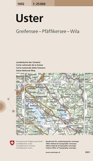 Produktbild: Swisstopo 1 : 25 000 Uster