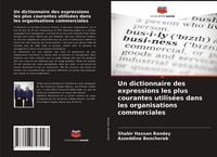 Produktbild: Un dictionnaire des expressions les plus courantes utilis&eacute;es dans les organisations commerciales