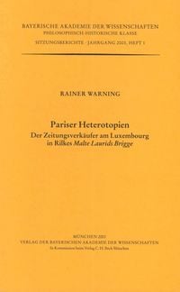 Produktbild: Pariser Heterotopien